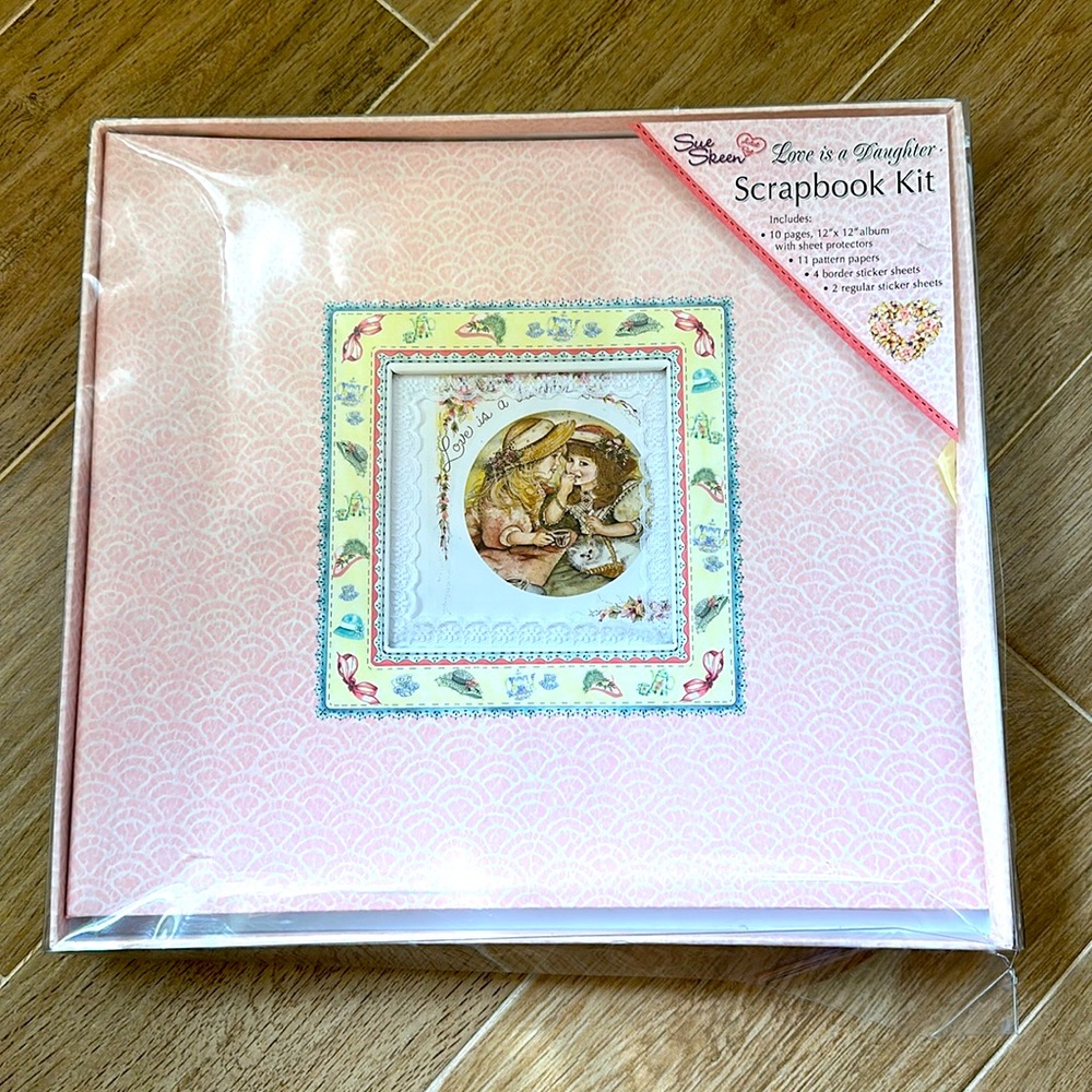 Love Is A Daughter scrapbook kit